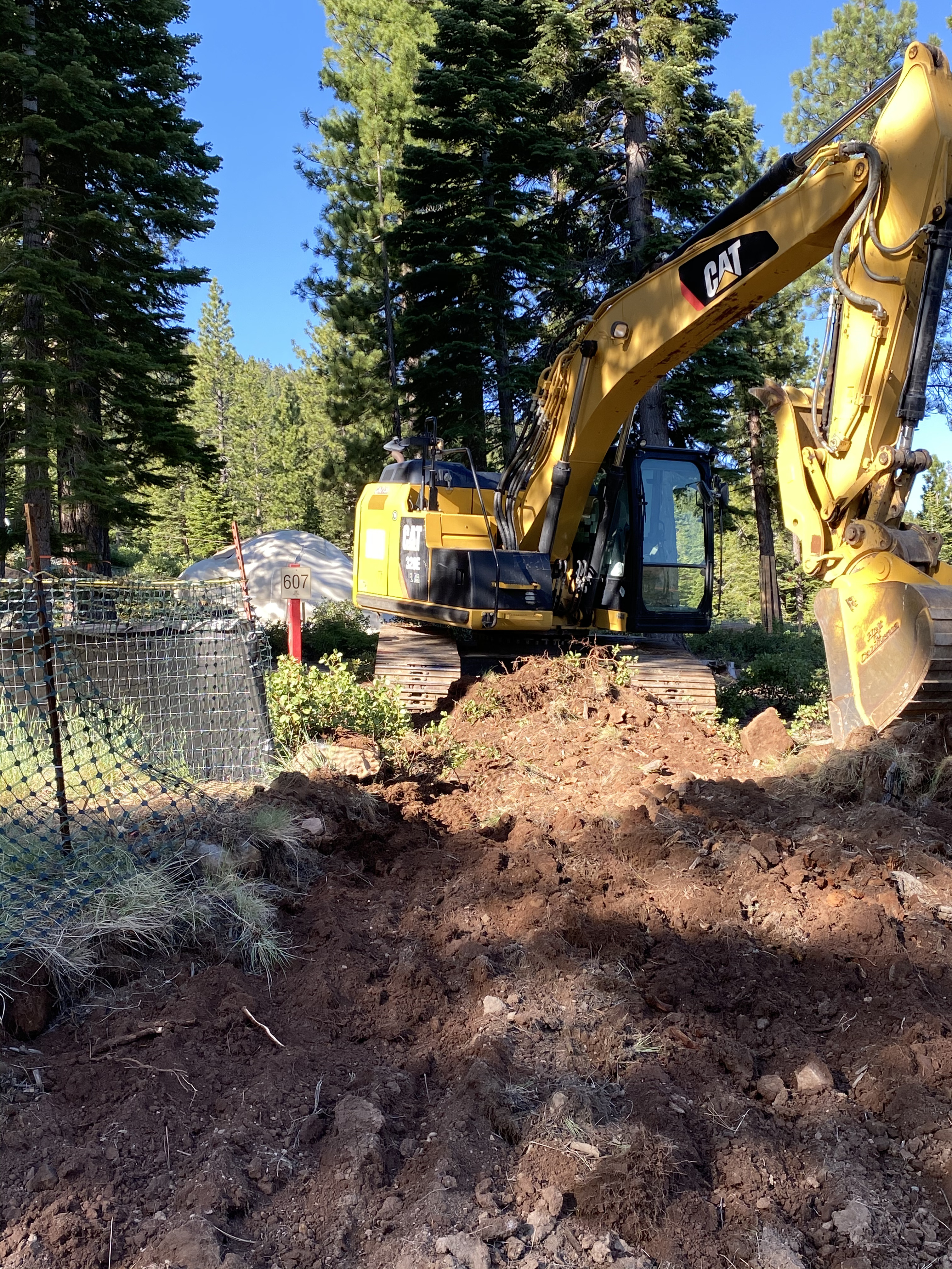 Martis Camp Lot 607 Clearing